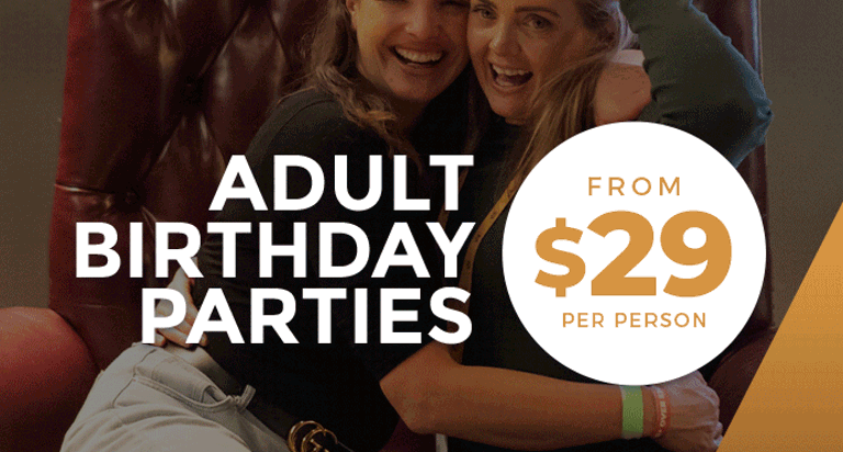 Adult Birthday Parties at Kingpin