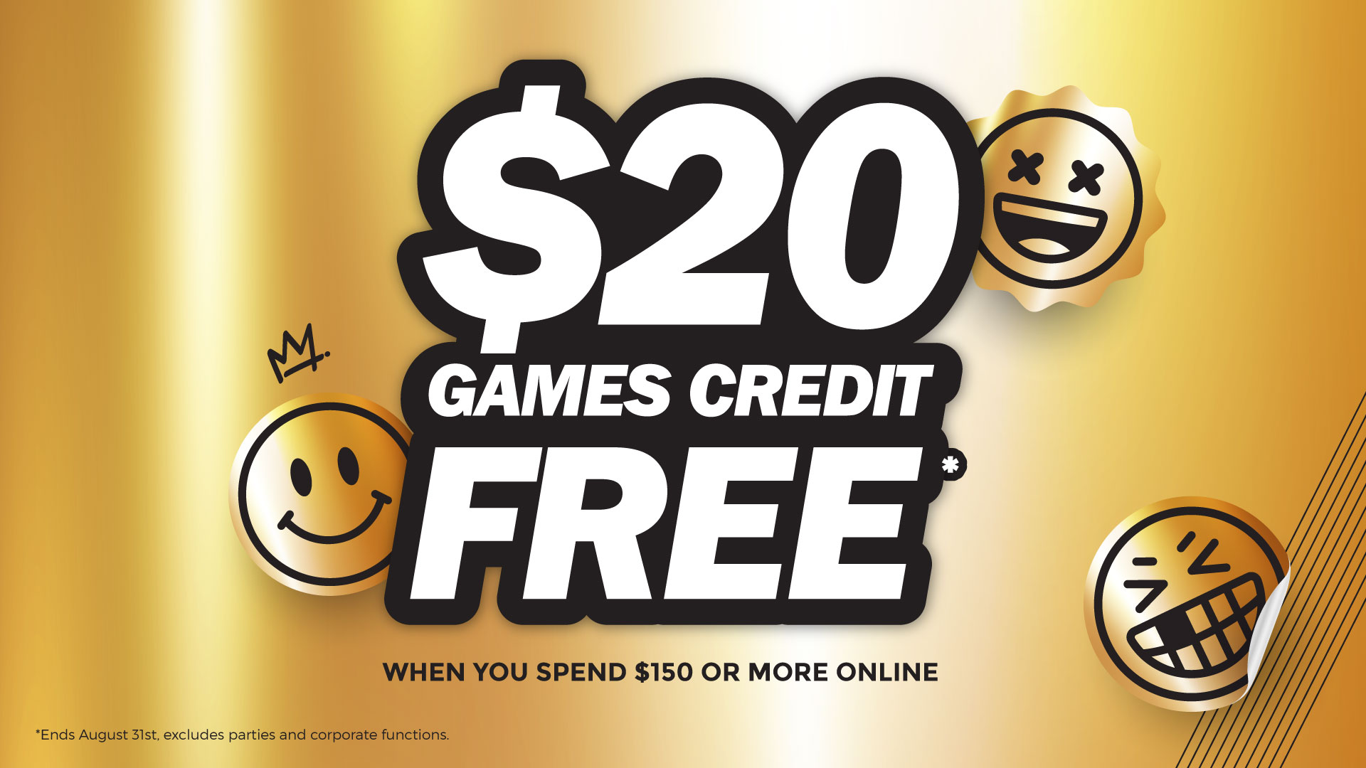 Spend $150 Get $20