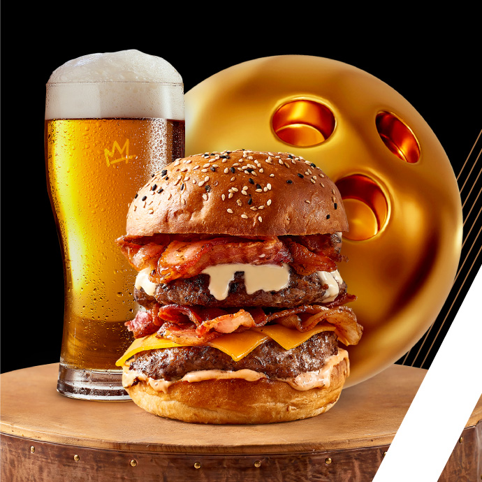 Beer Burger Bowling Deal