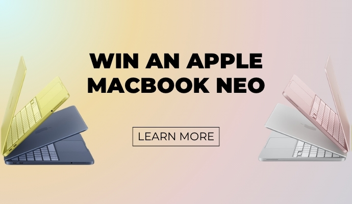 Win an apple Macbook Neo at Kingpin Play