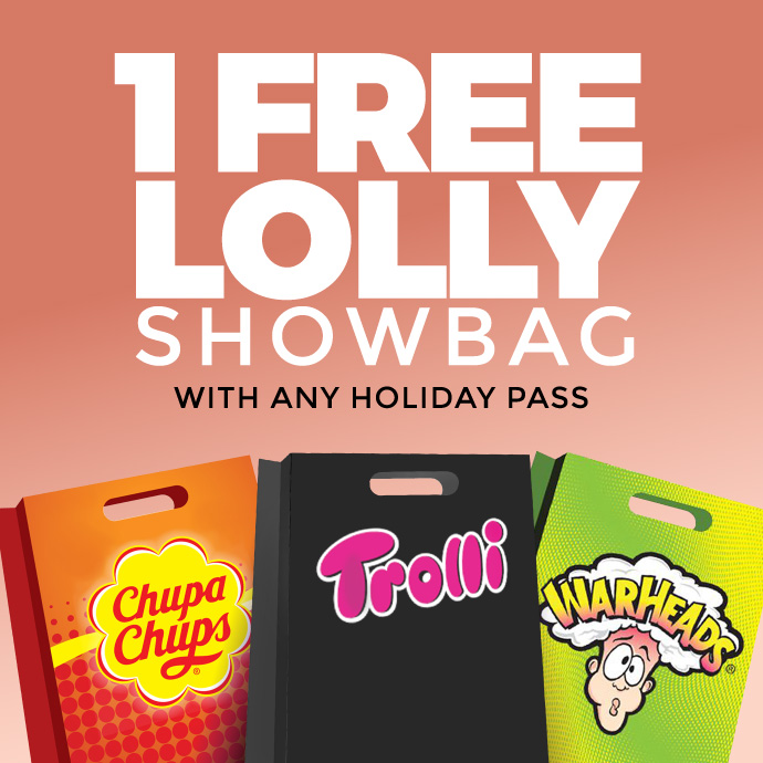 1x Free Lollybag with Holiday Pass @ Kingpin