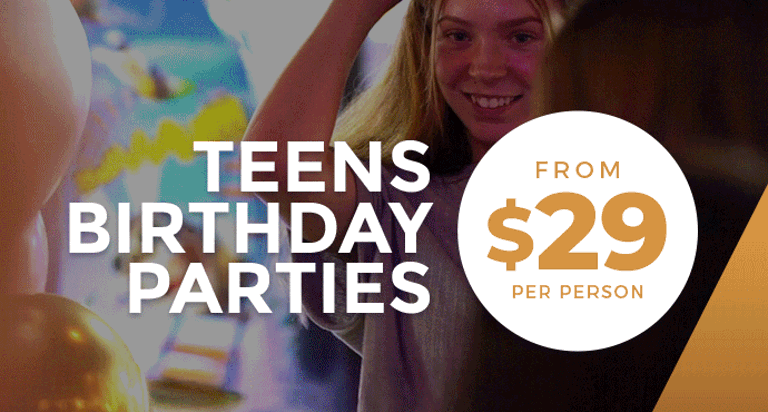 Teen Birthday Parties at Kingpin