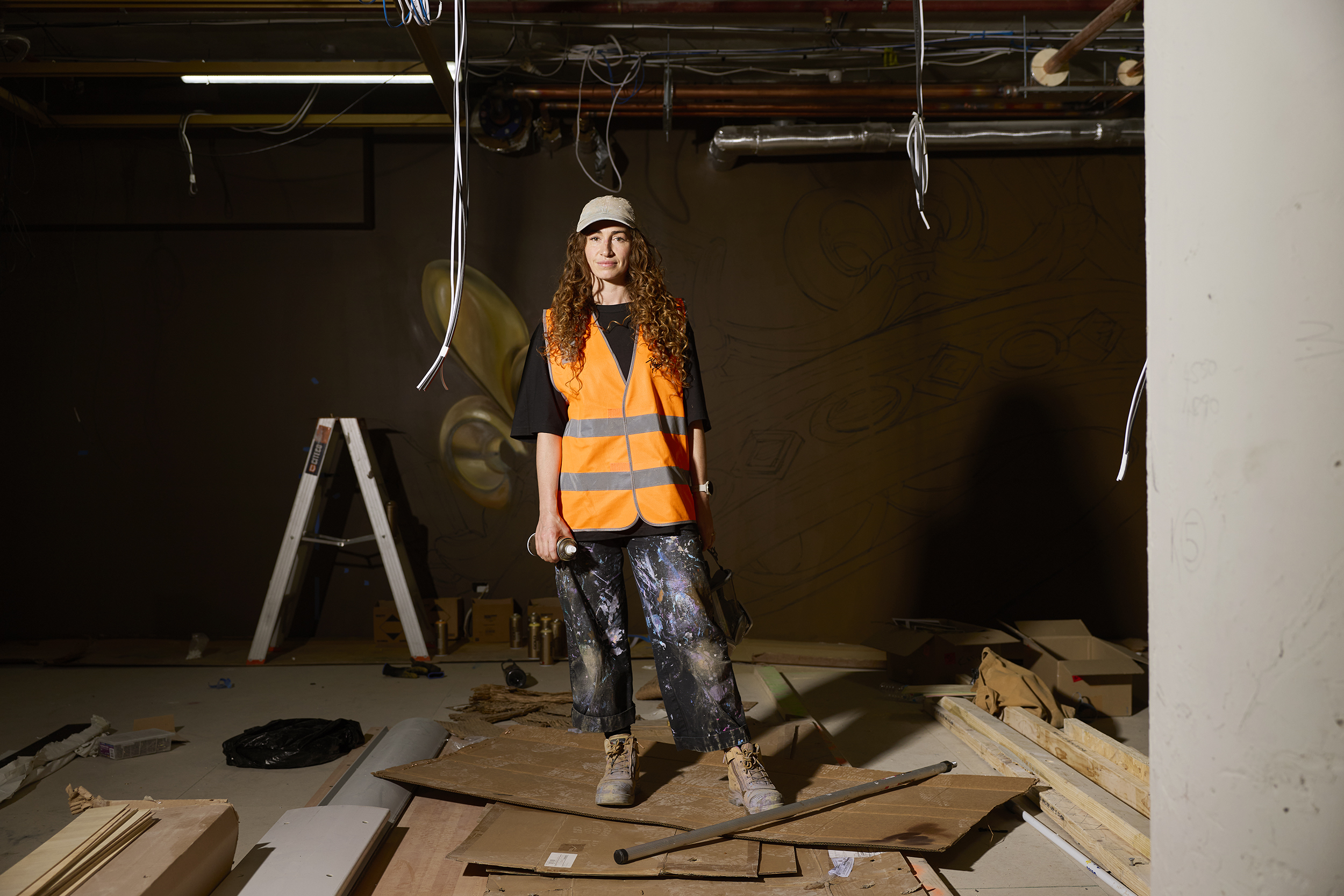 Rosie's Mural in Kingpin Melbourne