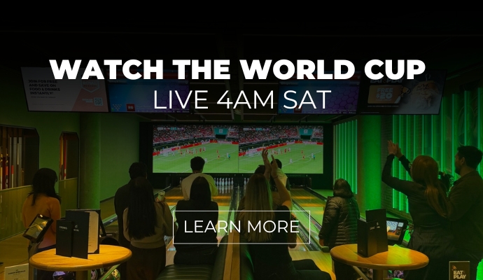 Watch the World Cup Live Sat at Kingpin Melbourne
