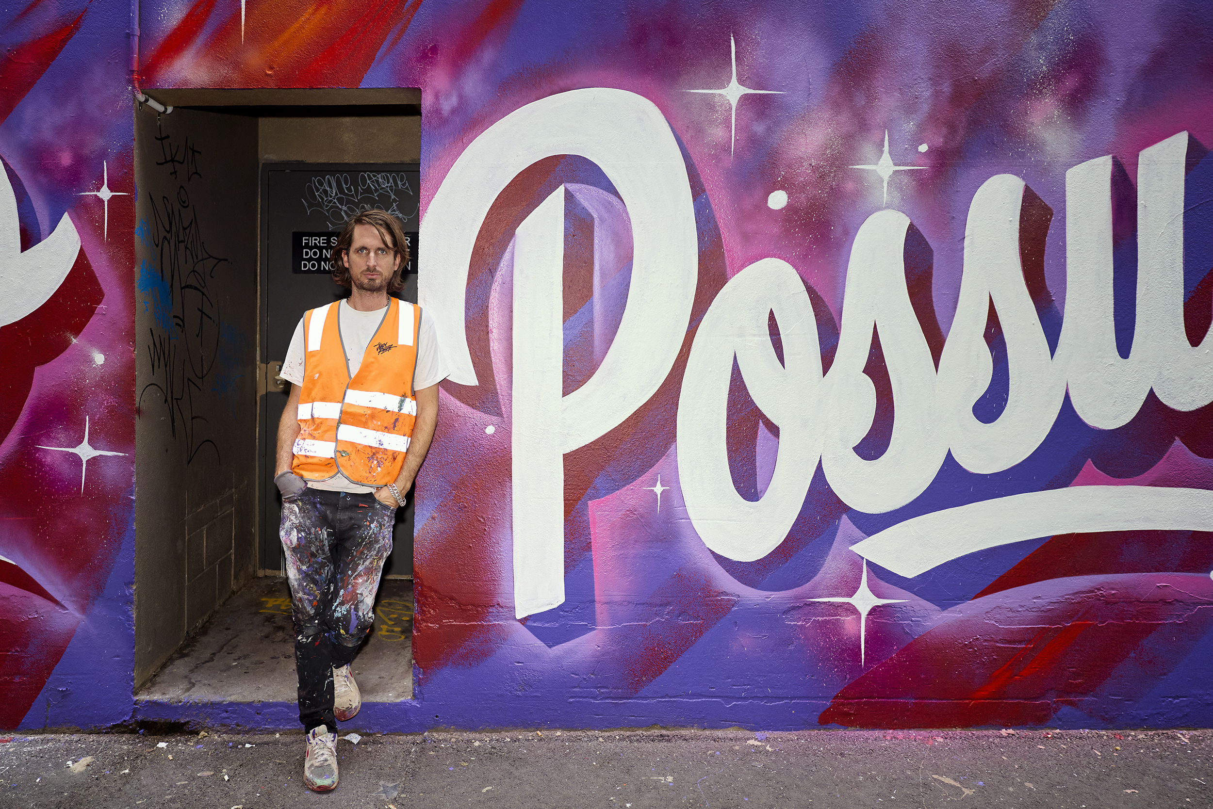 Adnates Mural in Kingpin Melbourne