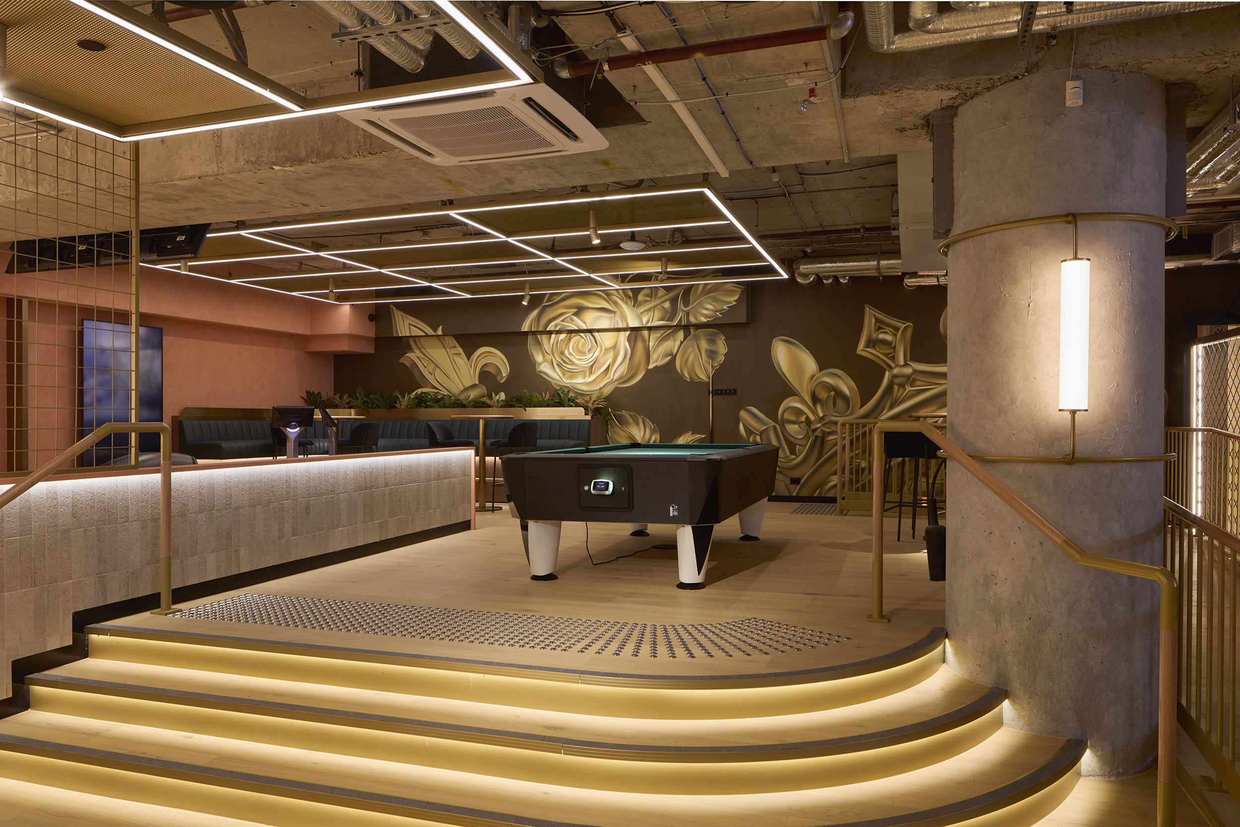 Rosie's Mural in Kingpin Melbourne