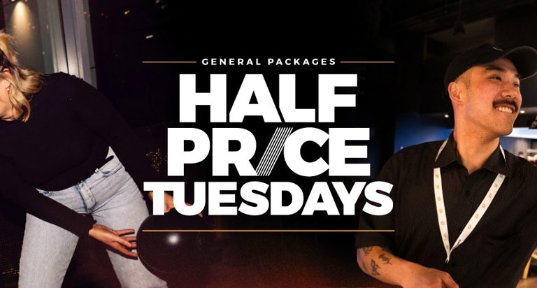Half Price Tuesdays